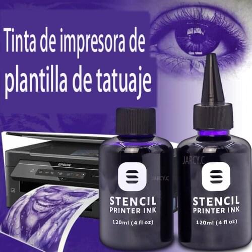 1/2 Bottles 4oz Tattoo Stencil Printer Ink Tracing Paper for Inkjet Printer Stencil Tattoo Supplie For Tattoo Body Art Painting