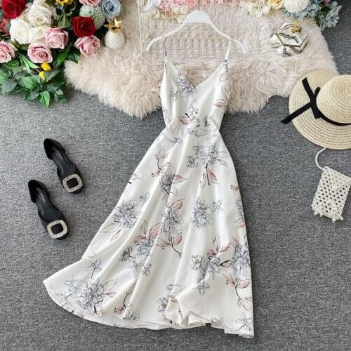 ZQLZ Summer Dresses With Print