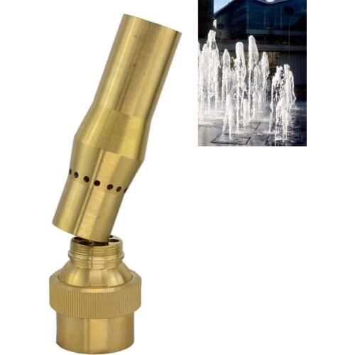 1/2 "brass foam fountain nozzle,Aerated Bubble nozzle,jet fountain nozzle,bubble bubbling fountain,music fountain