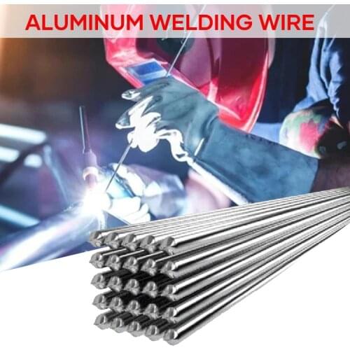 20/50pcs Aluminum Welding Wire 1.6/2mm Solution Welding Flux-cored Rods Aluminum Brazing/welding Rods Repairing Tools