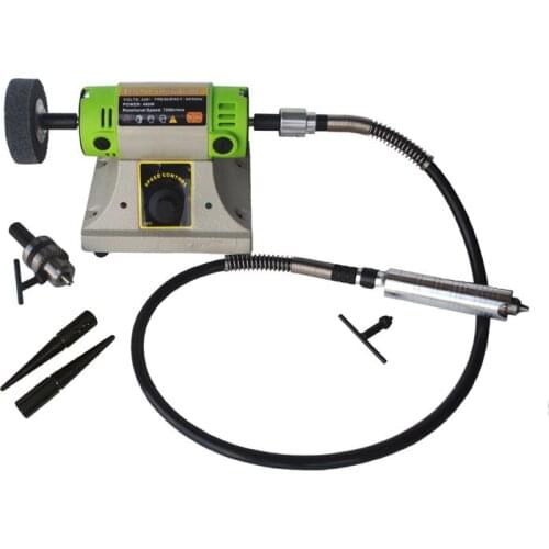 220V 480W Multifunctional Desktop Polishing Machine Jade Grinding Machine Engraving Machine Grinder Tool Set