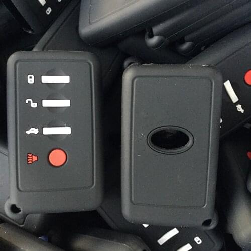 4 Button Smart Remote Silicon Key Protect For Subaru Outback Legacy FOB Keyless Holder Cover