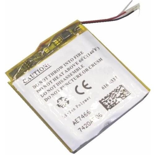 5pcs /lot Replacement 616-0337 Nano Battery For Nano 3 Battery 3.7V For iPod Nano3 3G 3rd 3Gen Generation MP3 Nano 3