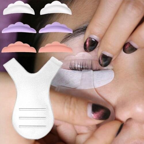 7pcs Eyelash lifting Silicone pads set Eye lash extension lift perming kit tool Eyelash Lift Curlers Curl Shields pads