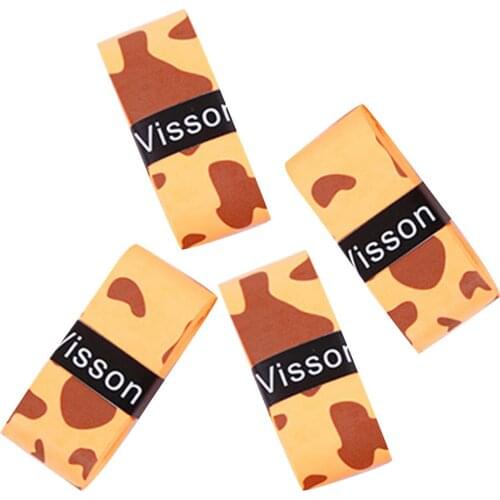 Badminton Accessories 12pcs matte tennis racket sweat band badminton clap rubber dumbbell grip with slingshot fishing rod