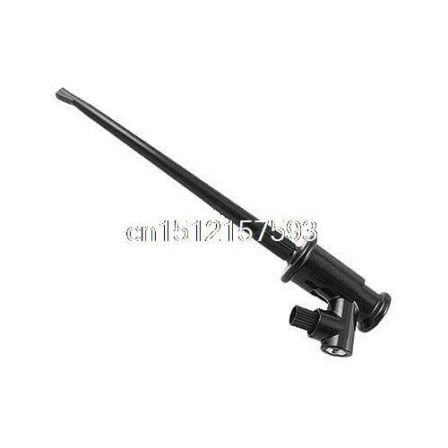 Black Electrical Wire Testing Hook Clip for Multimeter