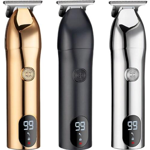 LCD Display Electric Hair Clipper Professional Hair Trimmer For Men Barber Hair Cutting Machine Rechargeable Hair Cutter Razor