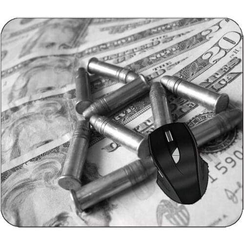 Gaming Mouse Pad Weapon Bullet Mouse Mat