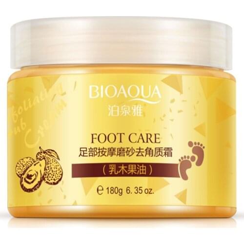 Foot Cream Shea Butter Moisturizing Whitening Cream Foot Care Exfoliating Anti-dry Scrub Ageless Skin Care