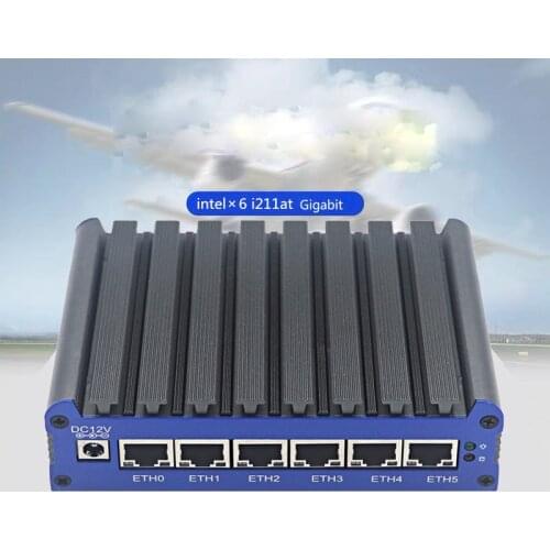 Mini Pc Firewall Router Pfsense 7th-core i7-7500U 4405U 3965U/3865U 6 Gigabit NICs Fanless appliance VPN ASE-NI