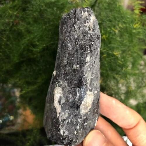 Natural Black Tourmaline Gravel Raw Gemstone Mineral Specimen Irregular Crystal Healing Advanced Collection Eliminate Magnetism