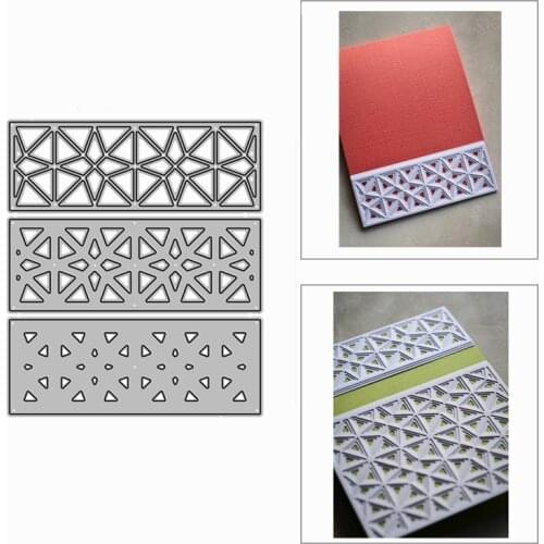 2020 New Layered Frame Star Border Metal Cutting Dies for DIY Scrapbooking and Card Making Decorative Embossing Craft No Stamps