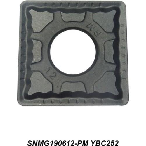Original SNMG 190612-PM SNMG190612-PM YBC251 YBC252 Tool Holder For External Machining CNC Carbide Inserts Processing Steel
