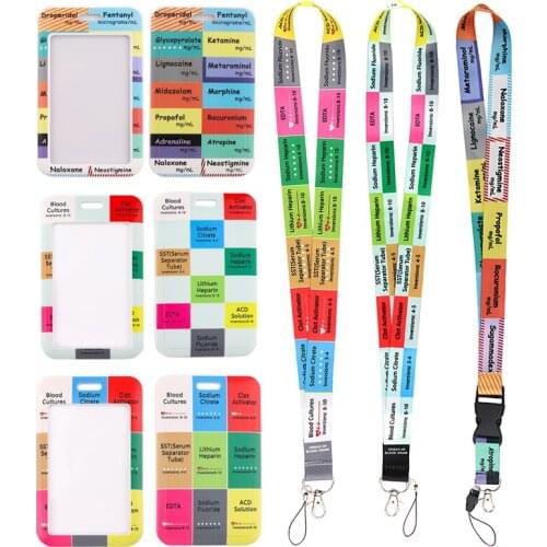 MD929 DMLSKY Critical Care Anaesthetics ICU Mobile Phone Neck Strap Removable Buckle Lanyard for Doctor Nurse Keychain Rope