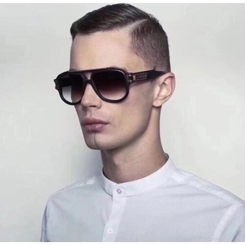 2021 Luxury Men Grandmaster Six Sunglasses Glamour Classy Mens Fashion Designer Sunglasses Stylish Vintage Unisex Sunglass UV400