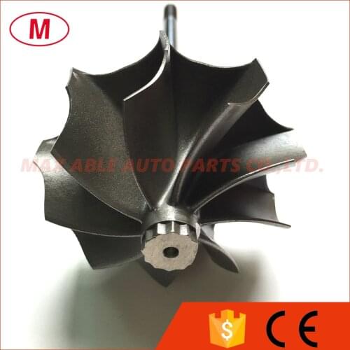 TD06SL2R 54.00X61.50mm 9 blades Reverse rotation Turbocharger turbine shaft&wheel/Turbo turbine wheel/Turbo turbine shaft