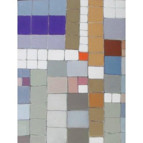 High quality Oil painting Canvas Reproductions Abstract Late Autumn by Florin Popei L hand painted