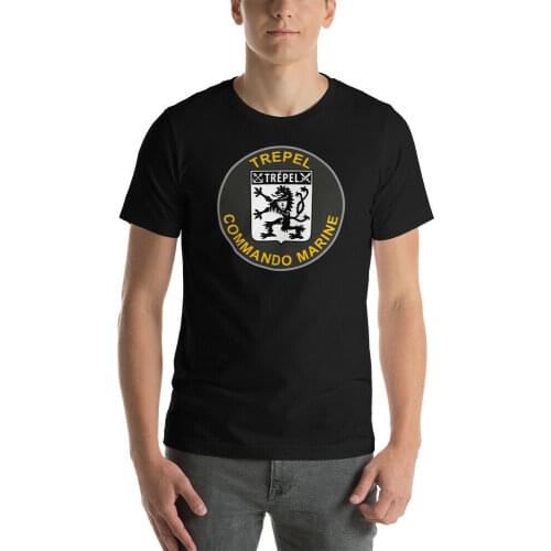 Commando De Marine Trepel Men Funny T-Shirt customized products Short Casual t shirt