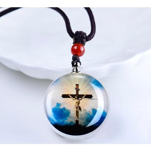 20*20mm clear rice jewelry round zodiac necklace custom crystal necklace