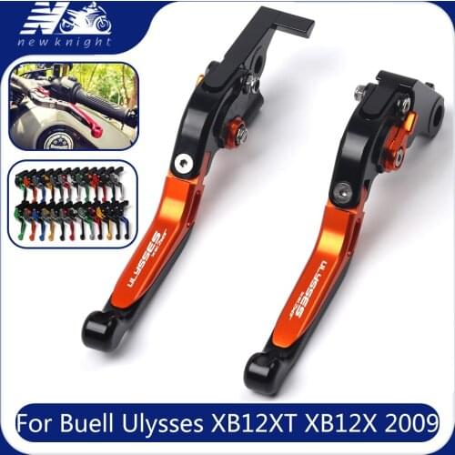 20 Colors For Buell Ulysses XB12XT XB 12XT XB12X T 2009 Motorcycle Aluminum Folding Extendable Brake Clutch Levers Accessories