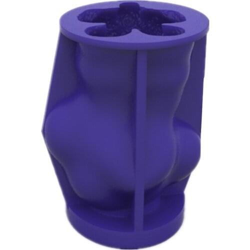 3D Toy Cute Dog Epoxy Resin Mold Ornaments Home Decorations Casting Silicone Mould DIY Crafts Plaster Candle Mold