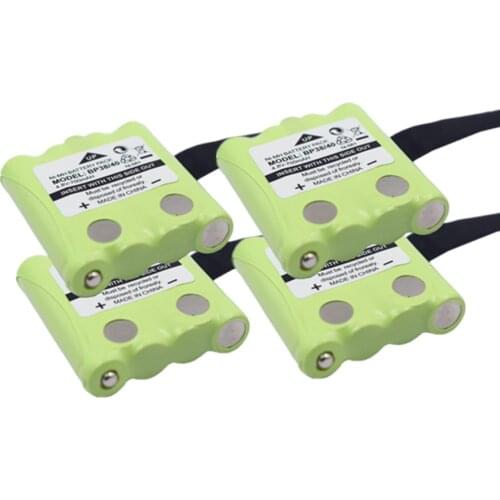 4 pcs NI-MH Battery For Uniden Radio BP-38 BP-40 BT-1013 4.8V 700mAh For MOTOROLA TLKR T4 T6 T8 Cordless