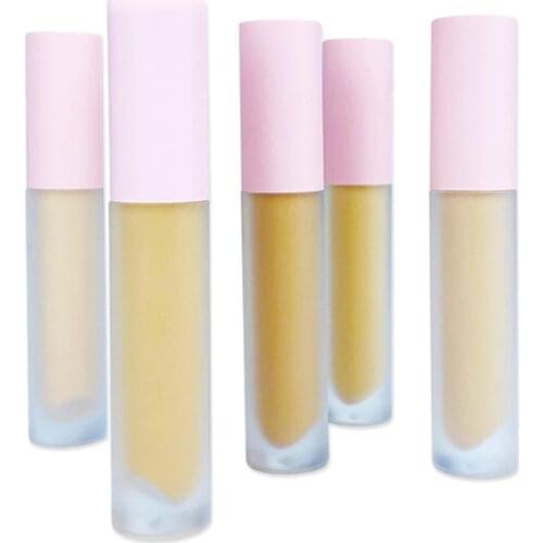 5 Colors Compact Portable Even Skin Tone Liquid Concealer Private Label To Cover Dark Circles Freckles and Acne Marks Concealer