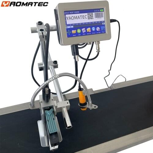 12.7mm 22 languages automatic coding machine expiry date printer mask printer Online Inkjet Printer Thermal Inkjet TIJ Printer