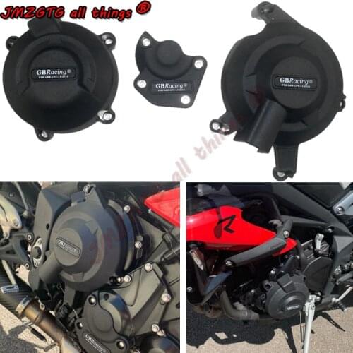 Motorcycles Engine cover Protection case for case GB Racing For Triumph Daytona 675R 2008-2012 & Street Triple R 2011-2016