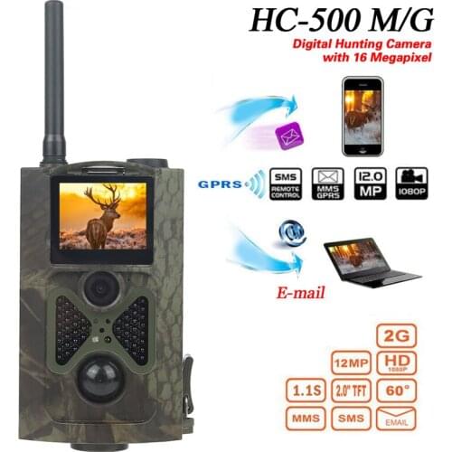 HC300M HC550M Hunting Camera 12MP GSM Night Vision Infrared wild trail Cameras Hunter Scouting Photo Traps Game chasse camera