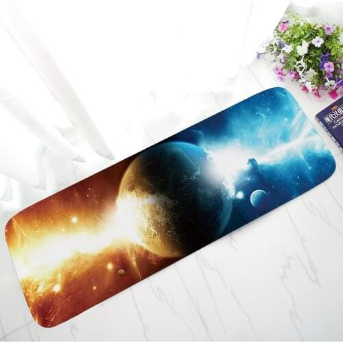 Kitchen Mats Hallway Entrance Doormat Traditional Chinese Home Floor Decor Living Room Carpet 3D Printed Bathroom Anti-Slip Rug