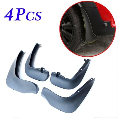 Front + Rear Splash Guard Mudflap Splasher Mud Flap Mudguard Fenders Cover Fit For Mini Cooper Countryman F60 2017 2018 2019