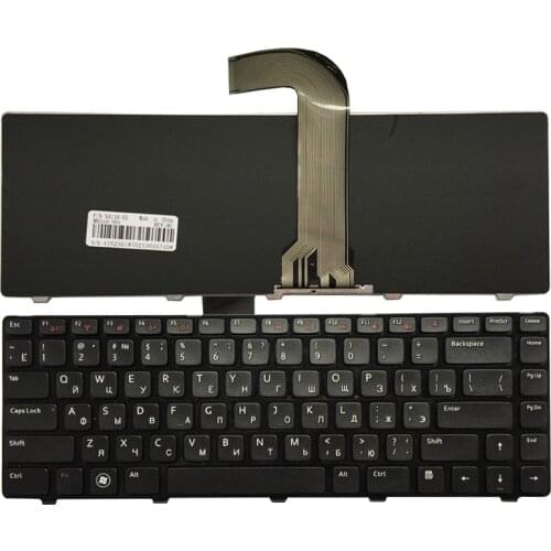 Russian laptop keyboard for DELL Inspiron 14R N4110 M4110 N4050 M4040 N5050 M5050 M5040 N5040 3330 X501LX502L P17S P18 N4120 RU