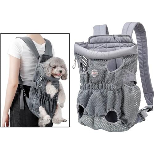 Pet Backpack Carrier For Cat Dogs Front Travel Dog Bag Carrying For Animals Small Medium Dogs Bulldog Puppy Teddy Dog