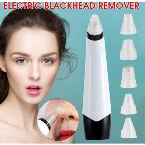 USB Rechargeable Face Care Blackhead Remover Facial Acne Pore Pimple Cleaner Nose Black Head Remover Deep Cleansing Beauty tool