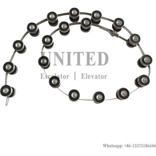 Escalator Handrail Newel Chain 19 Pairs Bearings