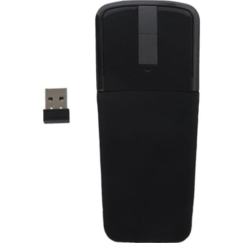 2.4Ghz Foldable Wireless Mouse Folding Arc Touch Slim Mouse Computer Gaming Mouse Mice for Microsoft Surface PC Laptop