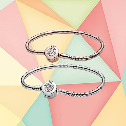 2020 New Original High Quality Cubic Zirconia Shiny Crown Bracelet, Exquisite Accessories For Womens Party, Birthday Gift