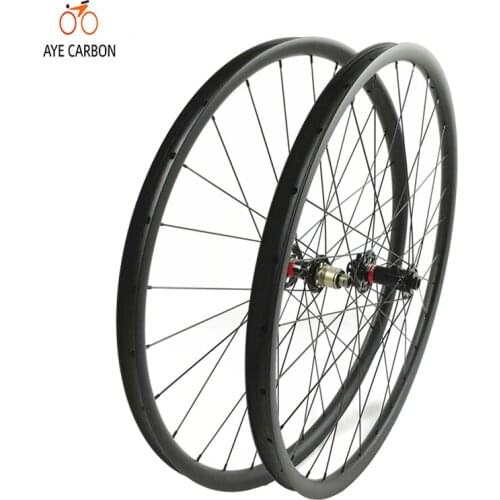 29inch carbon mtb wheelset Novatec boosting hubs 110*15 148*12 bicycle wheels for XC 29er 32mm width 28mm depth