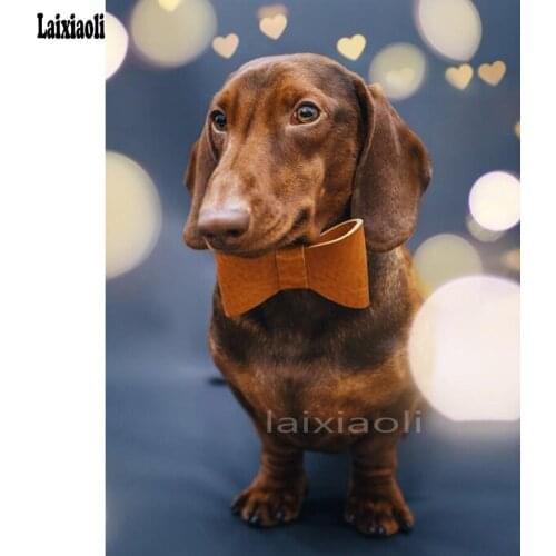 DIY Diamond embroidery animal Crafts gifts Diamond painting Full square round Diamond mosaic with picture Germany Dachshund
