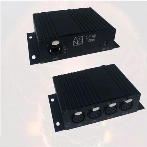 Artnet 2048 DMX 512 Signal Bridge Receiving Software Artnet to DMX Converter Expander
