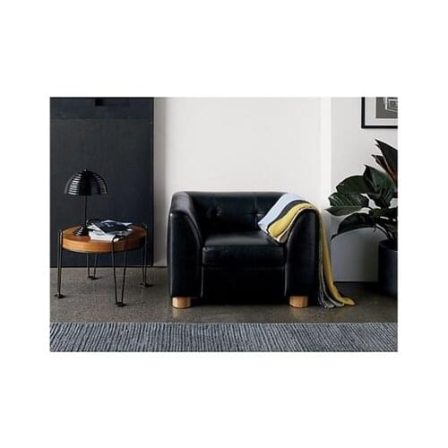 Modern simple sofa leisure Internet bar hotel card seat leather art light luxury villa model room lazy sofa can be customized