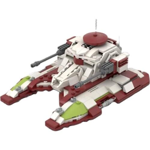 Space War Republic Space Fighter Tank Building Blocks of The Military Self Propelled Anti Tank Weapon Bricks MOC Assemble Toys