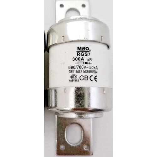 Fuses : RGS7 300A 690/700V aR / RGS7 260A 690/700V / RGS7 275A 690/700V / RGS7 280A 690/700V aR