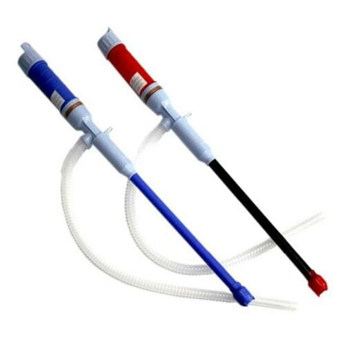 Car Truck Fuel Oil Gasoline Diesel Transfer Hand Pump Sucker Manual Siphon Suction Water Chemical Liquid Pump