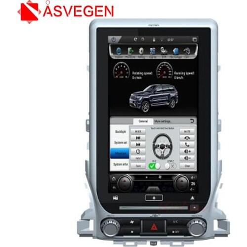 13.6 inch Verticale Screen For Toyota Land Cruiser 2016 IPS Dello Schermo di Android 7.1 Car DVD Navigazione GPS Radio