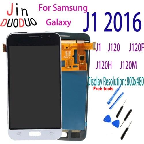 Hight Quality For Samsung Galaxy J1 2016 Touch Screen Display LCD Digitizer Assembly For Samsung J1 J120 J120F J120H J120M