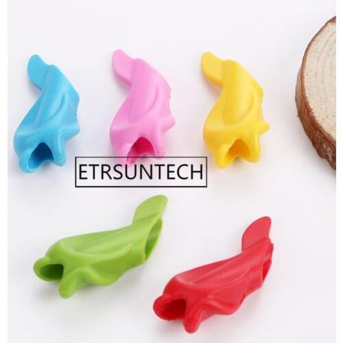 1500pcs Learning Partner Children Students Pencil Holding Practise Device for Correcting Pen Holder Postures Grip Gift