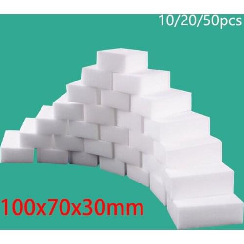 Kitchen Cleaning Sponge 10x7x3cm Melamine Sponge Magic Sponge Eraser Sponge Cleaner for Kitchen Bathroom Office Cleaning Tools
