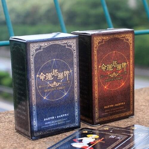 Small Destiny Tarot Card poker Family Student Fun Pokers Game Card Used To Divine Interesting Entertainment Board Game